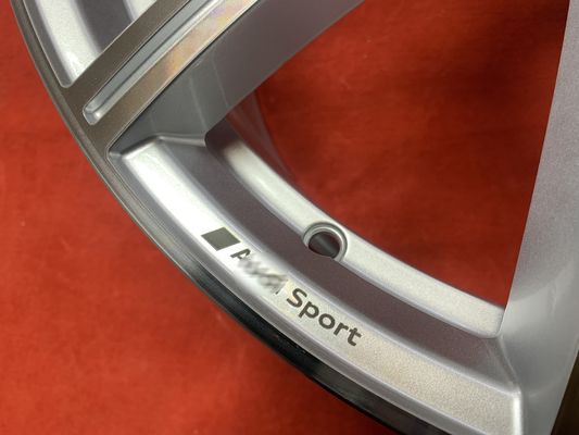 66.5 Hole ET24 Forged Alloy 19 Inch Multi Spoke Wheels Grey