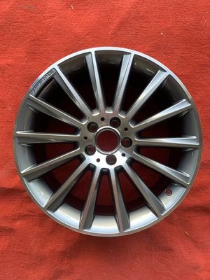 Grey ET43 19 Inch Mercedes Benz Rims , Cast Aluminium 19 Inch Rims 5x112