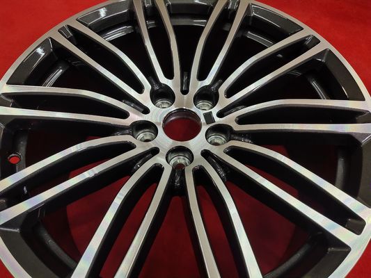 Bmw 5 Series 5*112 Glossy 19 Inch Aluminum Rims Fit Tire 245 40 ZR19
