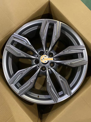 Lightweight ET41 10J Black Gloss 20 Inch Alloy Rims For BMW M760