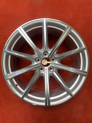 66.5 Hole ET24 Forged Alloy 19 Inch Multi Spoke Wheels Grey
