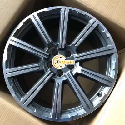 Grey Multi Spoke ET33 5x112 20 Inch Aluminum Alloy Rims Lightweight